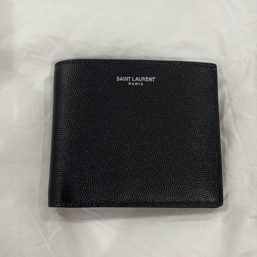 Men’s YSL leather wallet